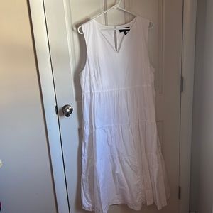 Beautiful white summer dress.